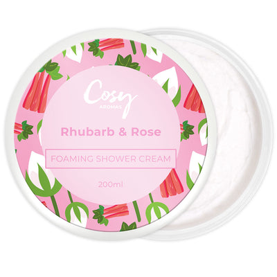 Rhubarb & Rose Shower Cream
