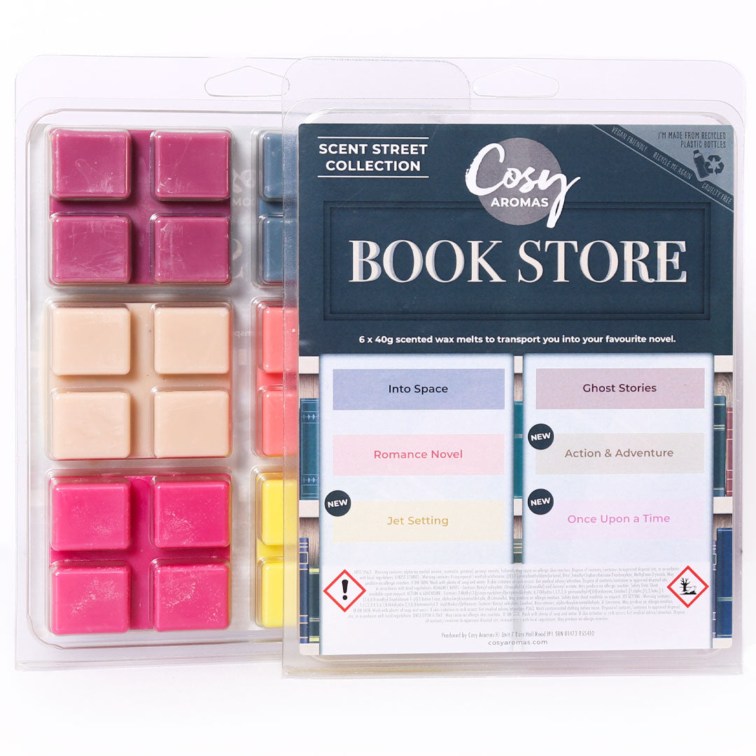 📚 Book Store Wax Melt Pack Cosy Aromas